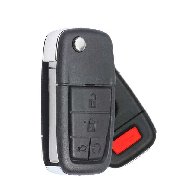 Keyless Factory KeylessFactory: 2008 2009 Pontiac G8 Flip Remote Key Fob 4+1Btn 315MHz ID46 FCC OUC6000083 RFK-PON-G8 - main